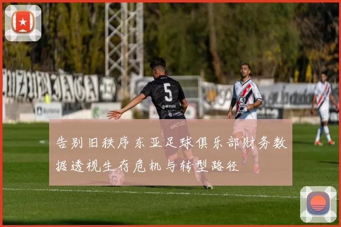 告别旧秩序东亚足球俱乐部财务数据透视生存危机与转型路径